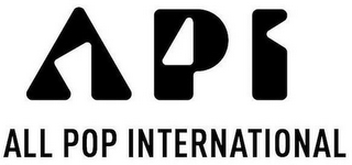 API ALL POP INTERNATIONAL logo