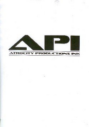 API ATROCITY PRODUCTIONS INK logo