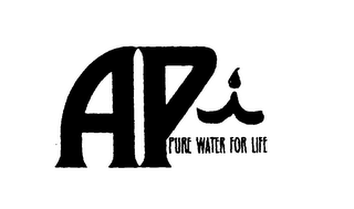 API PURE WATER FOR LIFE logo