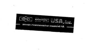 APIC APIC USA, INC. AMOUN PHARMACEUTICAL INDUSTRIES CO. logo