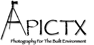APICTX PHOTOGRAPHY FOR THE BUILT ENVIRONMENT logo