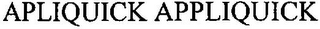 APLIQUICK APPLIQUICK logo