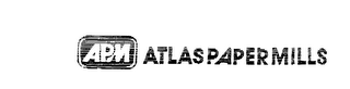 APM ATLASPAPER MILLS logo
