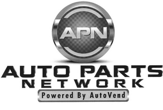 APN AUTO PARTS NETWORK POWERED BY AUTOVEND logo