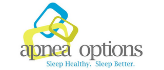 APNEA OPTIONS SLEEP HEALTHY. SLEEP BETTER. logo