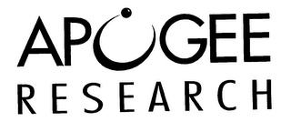 APOGEE RESEARCH logo