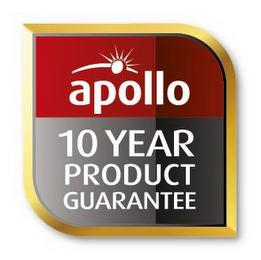 APOLLO 10 YEAR PRODUCT GUARANTEE logo
