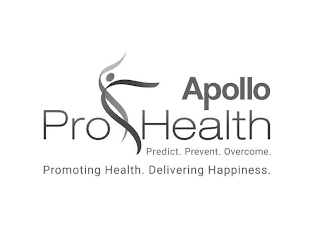 APOLLO PRO HEALTH PREDICT. PREVENT. OVERCOME. PROMOTING HEALTH. DELIVERING HAPPINESS. logo