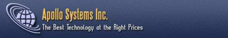 APOLLO SYSTEMS, INC.  AND THE BEST TECHNOLOGY AT THE RIGHT PRICES logo