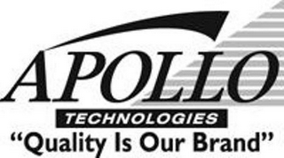 APOLLO TECHNOLOGIES "QUALITY IS OUR BRAND" logo