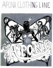 APONI APONI CLOTHING LINE logo