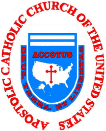 APOSTOLIC CATHOLIC CHURCH OF THE UNITED STATES ACCOTUS DEUS, TERRA, ET LIBERTAS logo