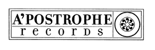 A'POSTROPHE RECORDS logo