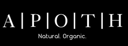 A|P|O|T|H NATURAL. ORGANIC. logo
