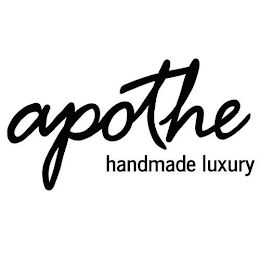 APOTHE HANDMADE LUXURY logo