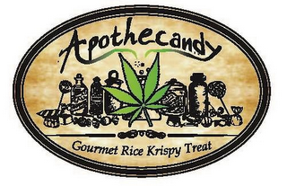APOTHECANDY GOURMET RICE KRISPY TREAT logo