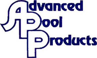 APP ADVANCED POOL PRODUCTS logo