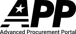 APP ADVANCED PROCUREMENT PORTAL logo