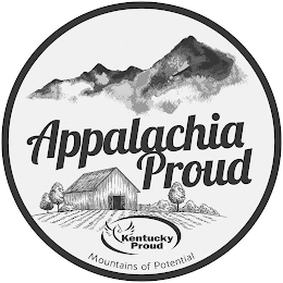 APPALACHIA PROUD KENTUCKY PROUD MOUNTAINS OF POTENTIAL logo