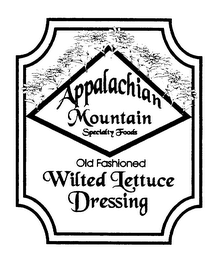 APPALACHIAN MOUNTAIN SPECIALTY FOODS OLD FASHIONED WILTED LETTUCE DRESSING logo