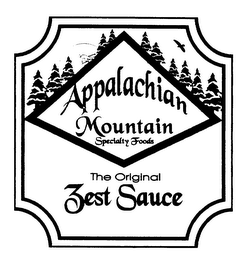 APPALACHIAN MOUNTAIN SPECIALTY FOODS THE ORIGINAL ZEST SAUCE logo