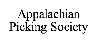 APPALACHIAN PICKING SOCIETY logo