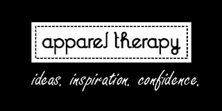 APPAREL THERAPY IDEAS. INSPIRATION. CONFIDENCE. logo