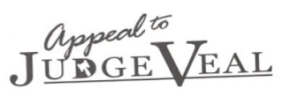 APPEAL TO JUDGE VEAL logo