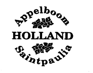 APPELBOOM HOLLAND SAINTPAULIA logo