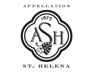 APPELLATION ST. HELENA 1875 ASH logo