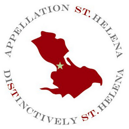 APPELLATION ST. HELENA DISTINCTIVELY ST. HELENA logo