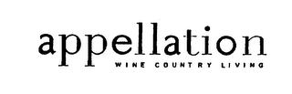 APPELLATION WINE COUNTRY LIVING logo