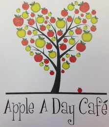 APPLE A DAY CAFÉ logo