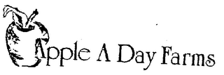 APPLE A DAY FARMS logo