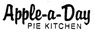 APPLE-A-DAY PIE KITCHEN logo