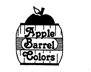 APPLE BARREL COLORS logo