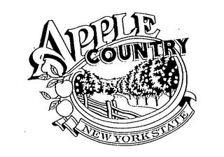 APPLE COUNTRY NEW YORK STATE logo