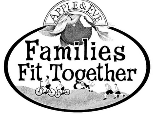 APPLE & EVE FAMILIES FIT TOGETHER logo
