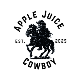 APPLE JUICE COWBOY EST. 2025 logo