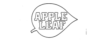 APPLE LEAF logo