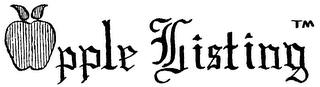 APPLE LISTING logo