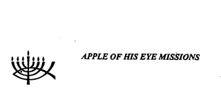 APPLE OF HIS EYE MISSIONS logo