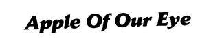 APPLE OF OUR EYE logo