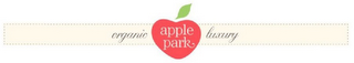 APPLE PARK ORGANIC LUXURY logo