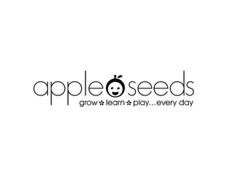 APPLE SEEDS GROW LEARN PLAY...EVERY DAY logo
