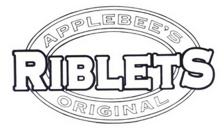 APPLEBEE'S RIBLETS ORIGINAL logo