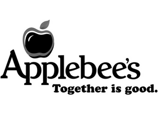 APPLEBEE'S TOGETHER IS GOOD. logo