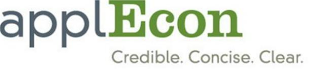 APPLECON CREDIBLE. CONCISE. CLEAR. logo