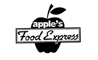 APPLE'S FOOD EXPRESS logo