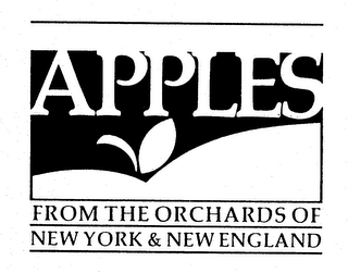 APPLES FROM THE ORCHARDS OF NEW YORK & NEW ENGLAND logo